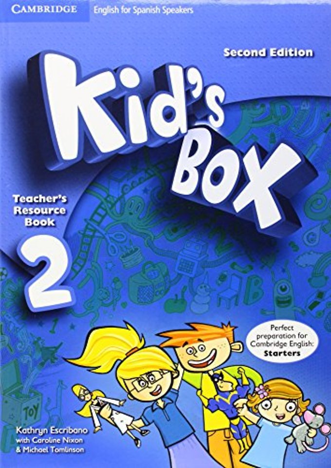 Kid's Box Level 2 Teacher's Resource Book with Audio CDs (2) English for Spanish Speakers