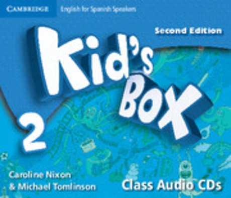 Kid's Box Level 2 Class Audio CDs (4) English for Spanish Speakers