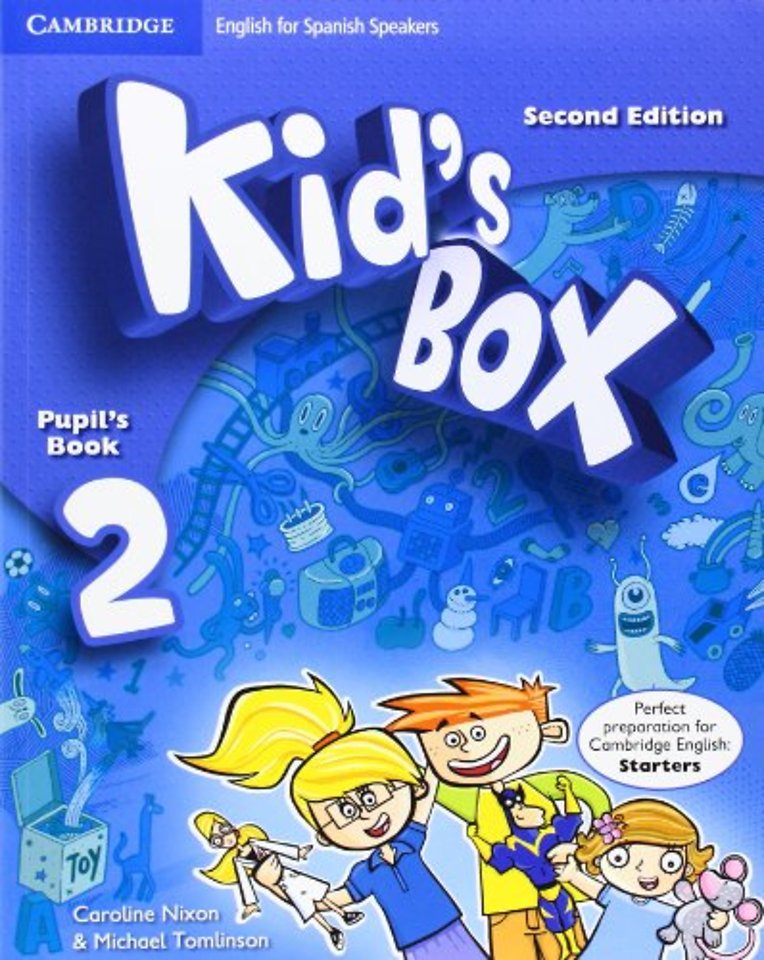 Kid's Box Level 2 Pupil's Book with My Home Booklet English for Spanish Speakers