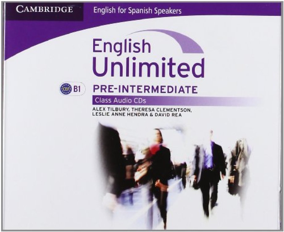 English Unlimited for Spanish Speakers Pre-intermediate Class Audio CDs (3)