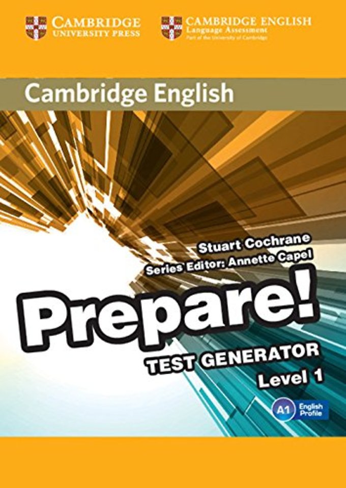 Cambridge English Prepare! Test Generator Level 1 CD-ROM