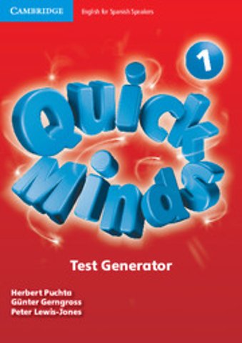 Quick Minds Level 1 Test Generator DVD-ROM Spanish Edition