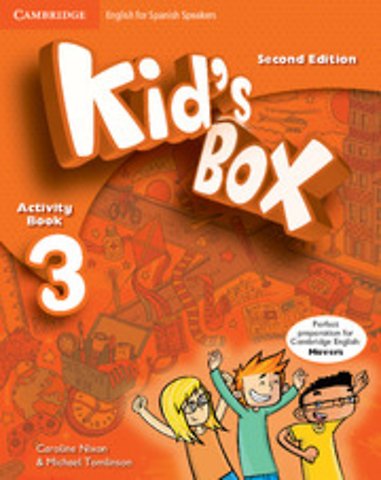 Kid's Box Level 3 Activity Book with CD ROM and My Home Booklet English for Spanish Speakers
