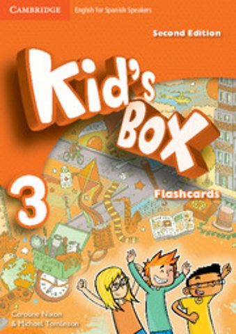 Kid's Box Level 3 Flashcards English for Spanish Speakers