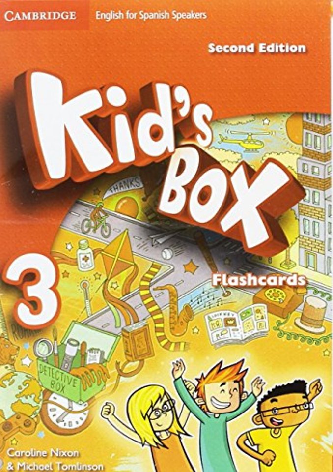 Kid's Box Level 3 Flashcards English for Spanish Speakers
