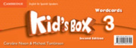 Kid's Box Level 3 Wordcards English for Spanish Speakers