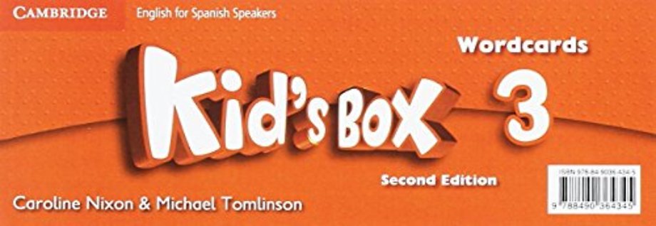 Kid's Box Level 3 Wordcards English for Spanish Speakers