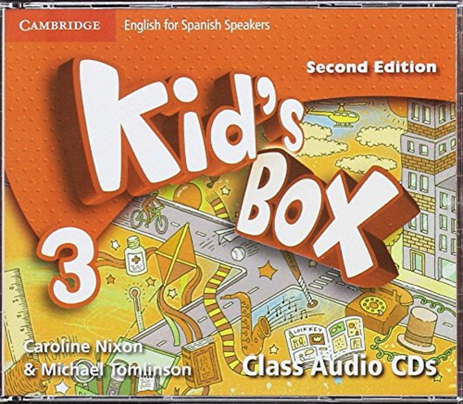 Kid's Box Level 3 Class Audio CDs (4) English for Spanish Speakers