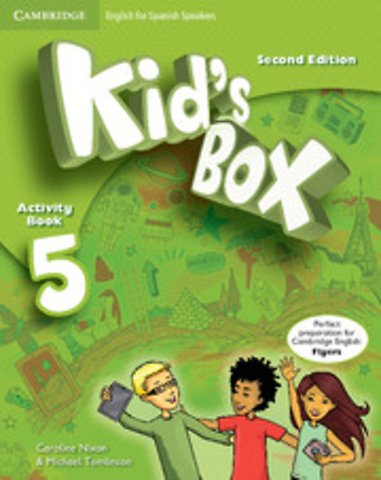 Kid's Box Level 5 Activity Book with CD ROM and My Home Booklet English for Spanish Speakers