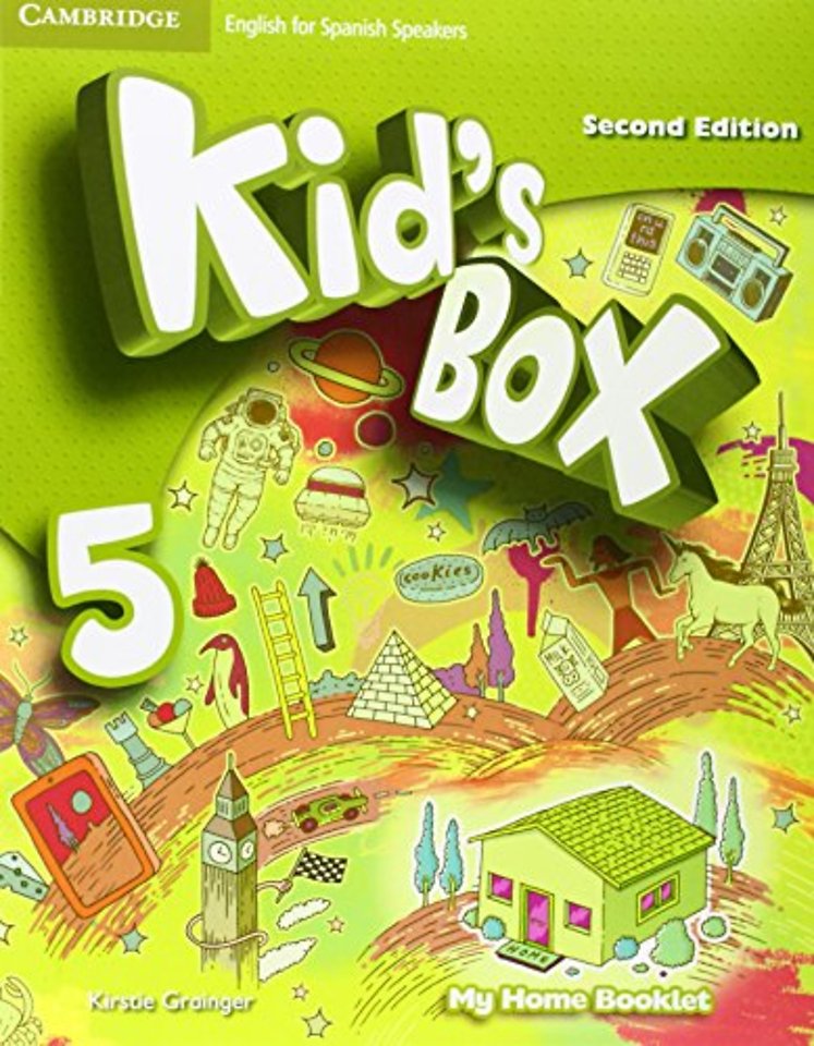Kid's Box Level 5 Activity Book with CD ROM and My Home Booklet English for Spanish Speakers