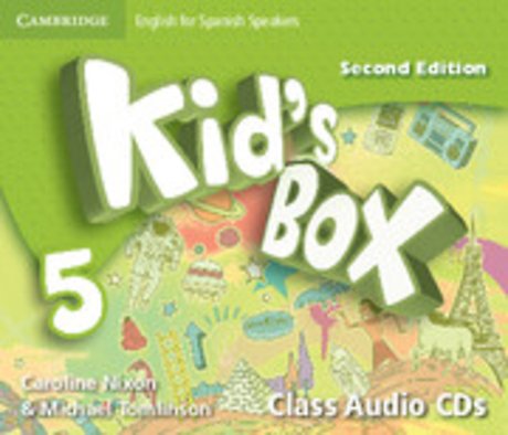 Kid's Box Level 5 Class Audio CDs (4) English for Spanish Speakers