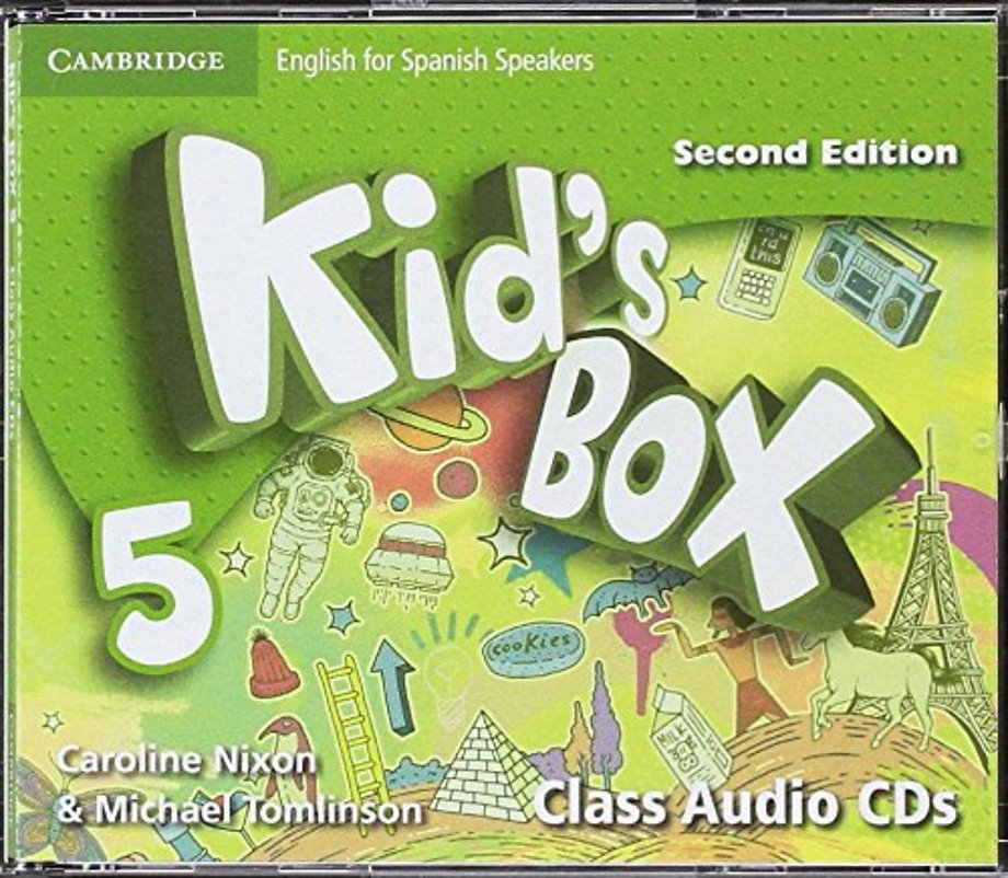 Kid's Box Level 5 Class Audio CDs (4) English for Spanish Speakers
