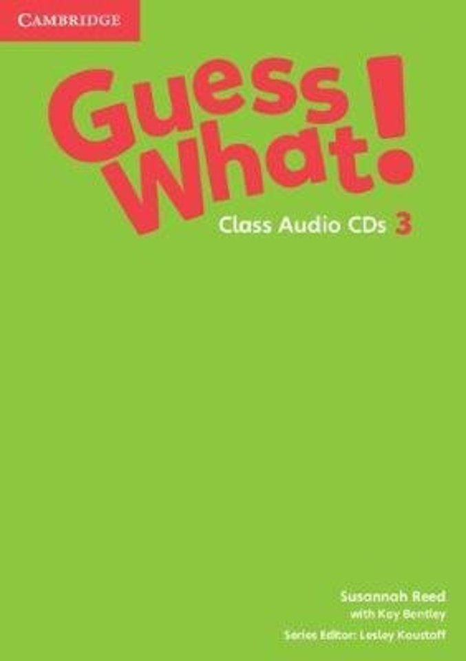 Guess What! Level 3 Class Audio CDs (2) Spanish Edition