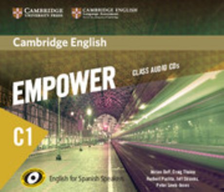 Cambridge English Empower for Spanish Speakers C1 Class Audio CDs (5)