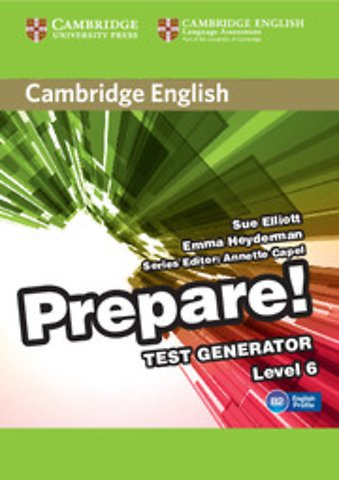Cambridge English Prepare! Test Generator Level 6 CD-ROM