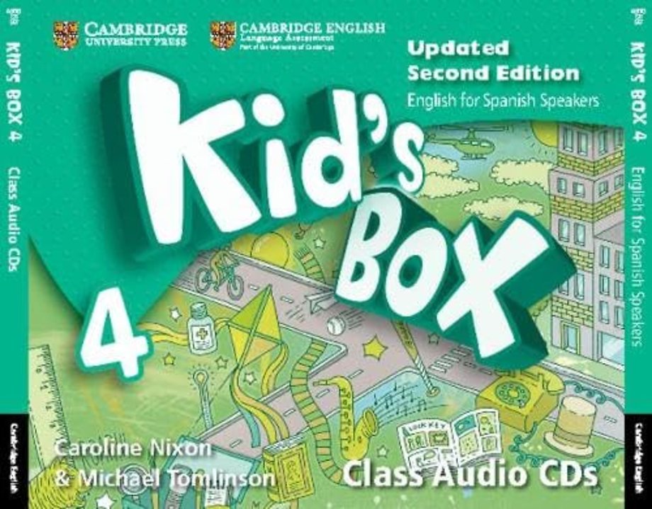 Kid's Box Level 4 Class Audio CDs (4) English for Spanish Speakers