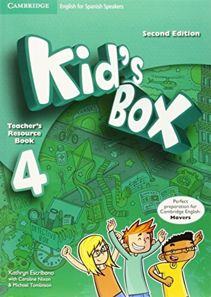 Kid's Box Level 4 Teacher's Resource Book with Audio CDs (2) English for Spanish Speakers