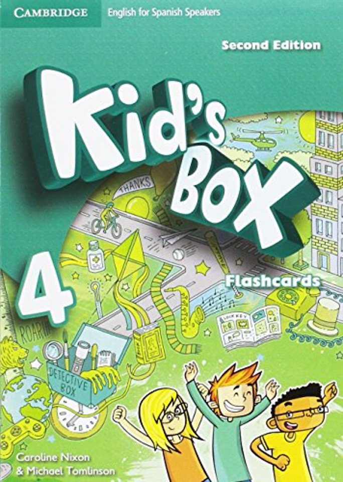 Kid's Box Level 4 Flashcards English for Spanish Speakers