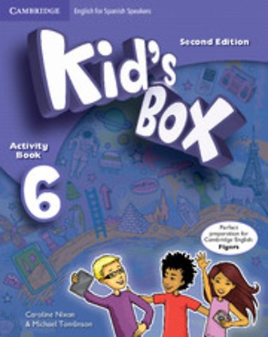 Kid's Box Level 6 Activity Book with CD ROM and My Home Booklet English for Spanish Speakers