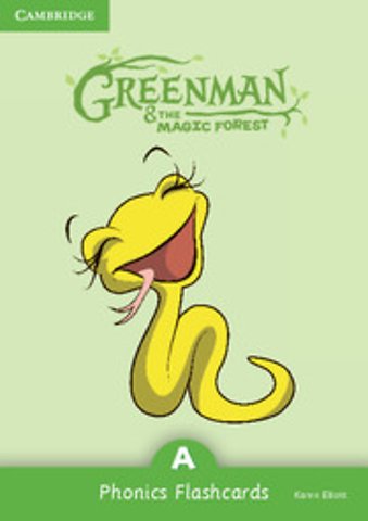 Greenman and the Magic Forest A Phonics Flashcards (Pack of 38)