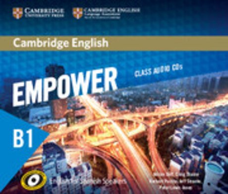 Cambridge English Empower for Spanish Speakers B1 Class Audio CDs (4)