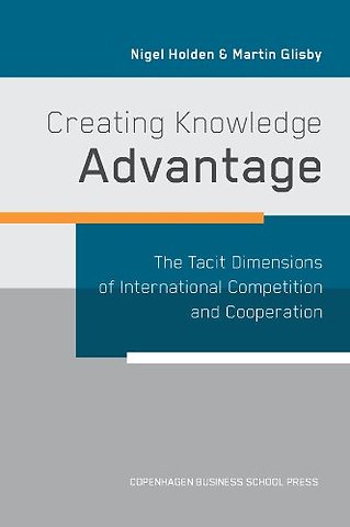 Creating Knowledge Advantage