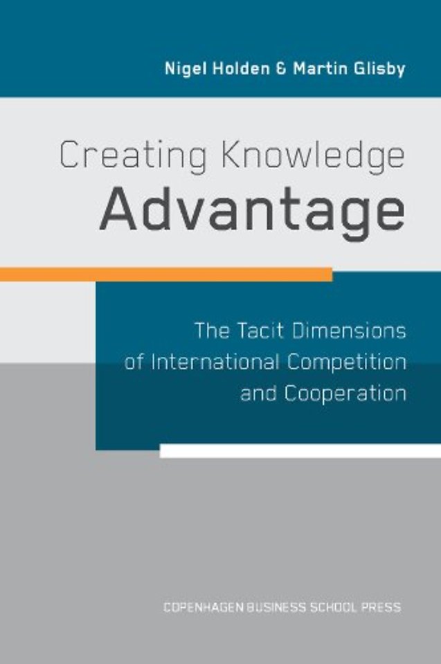 Creating Knowledge Advantage