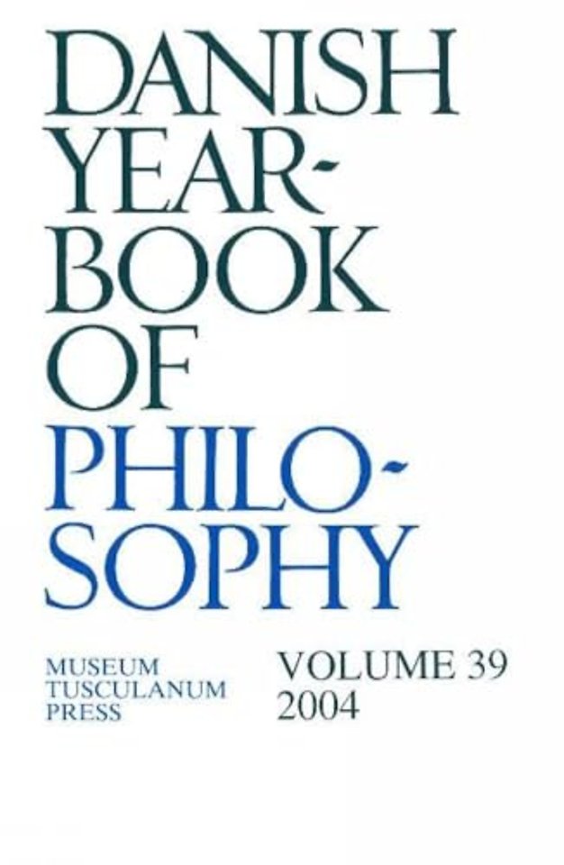 Danish Yearbook of Philosophy
