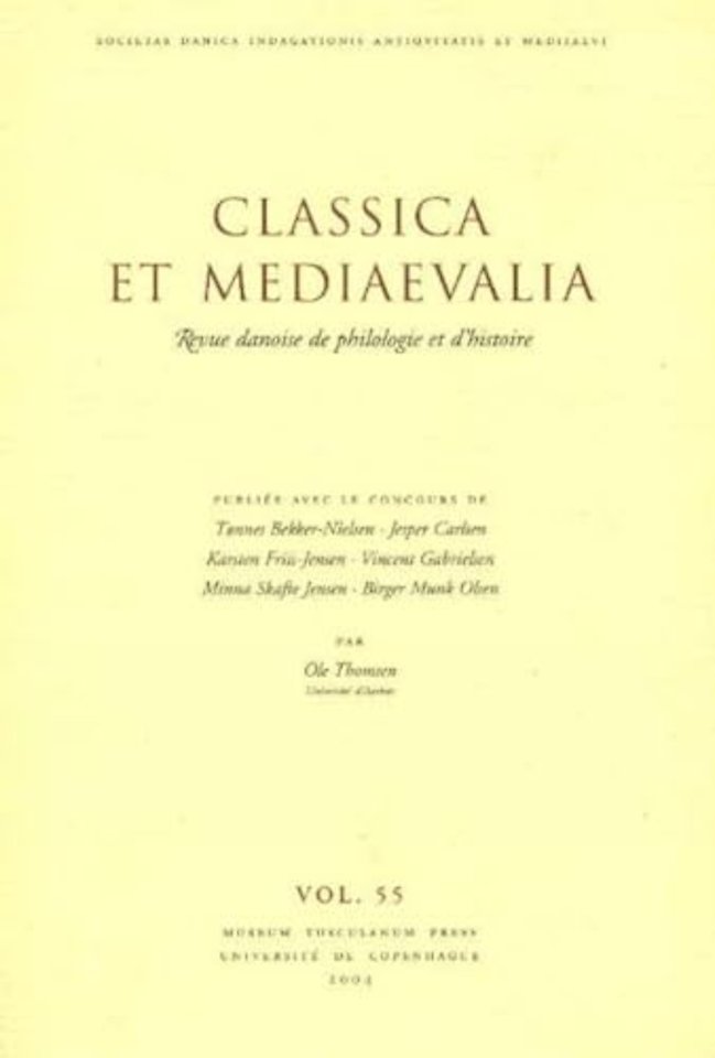 Classica et Mediaevalia