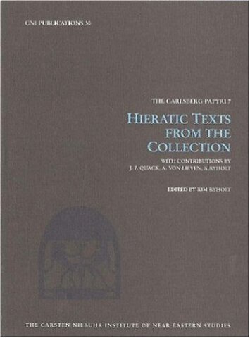 Hieratic Texts from the Collection