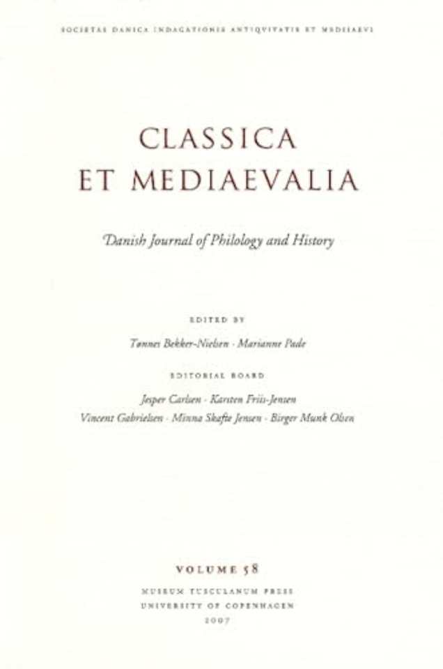 Classica et Mediaevalia