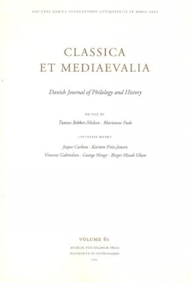Classica et Mediaevalia