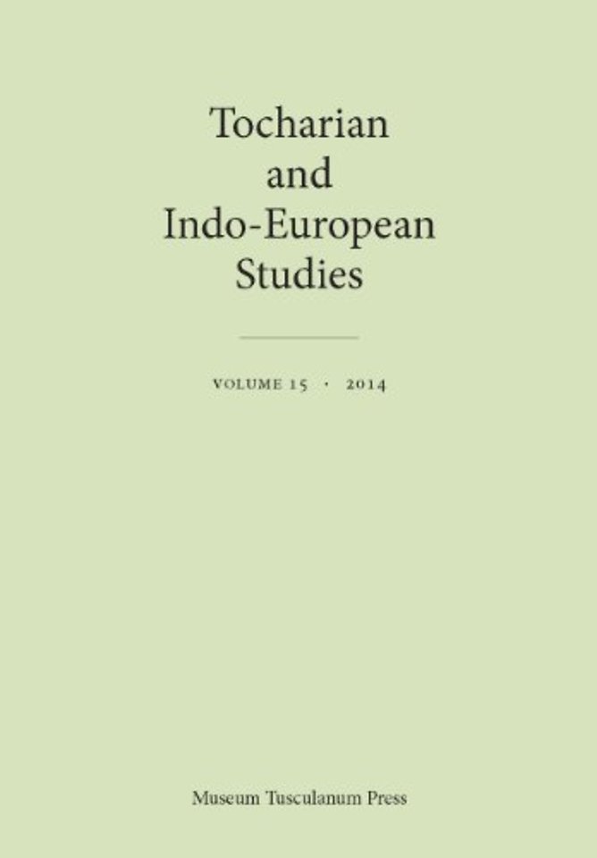 Tocharian and Indo-European Studies, Volume 15