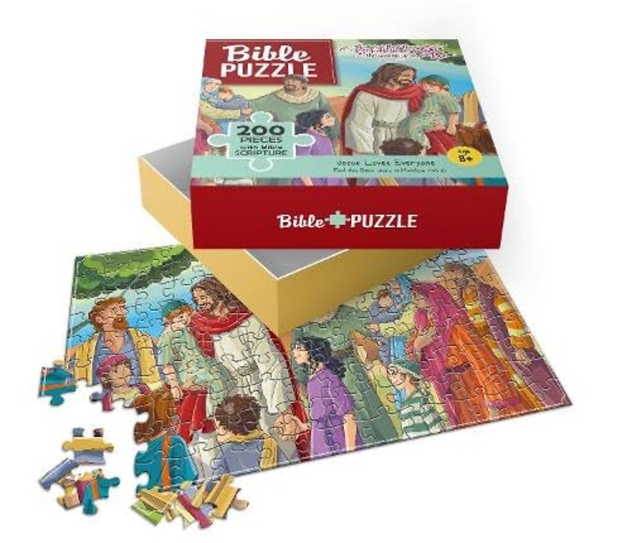 Bible Puzzle: Jesus Loves Everyone (200 Pieces)