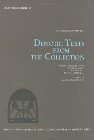 Demotic Texts from the Collection