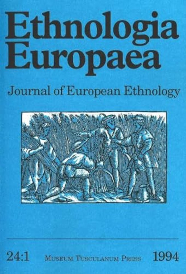 Ethnologia Europaea (Volume 24/1)