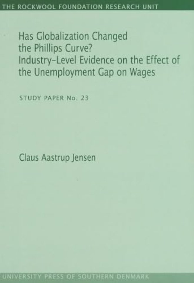 Has Globalization Changed the Phillips Curve?