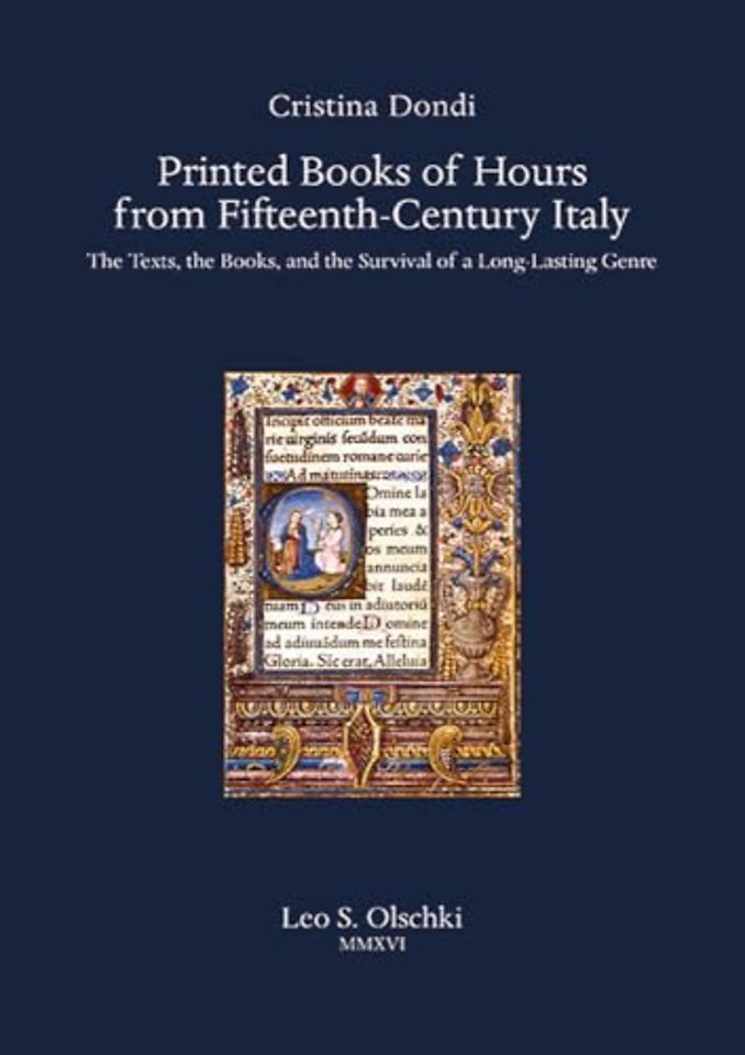 Printed Books of Hours from Fifteenth-Century Italy