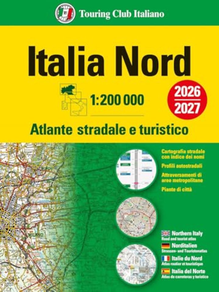 Italy North atlas - atlante stradale Nord