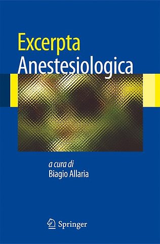 Excerpta Anestesiologica