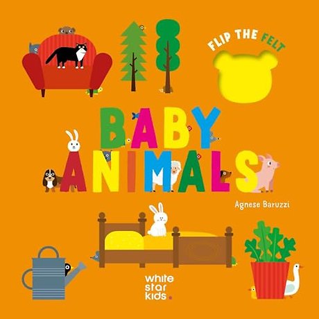 Baby Animals: Flip the Felt