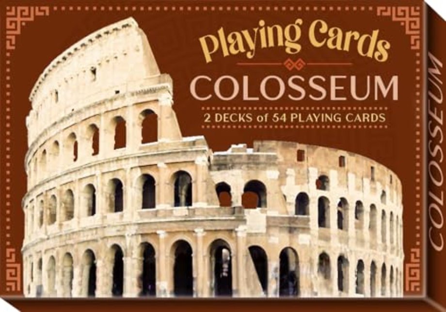 Colosseum Playing Cards - 2 Deck Box