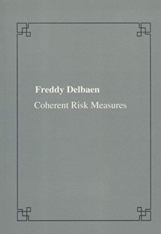 Coherent risk measures
