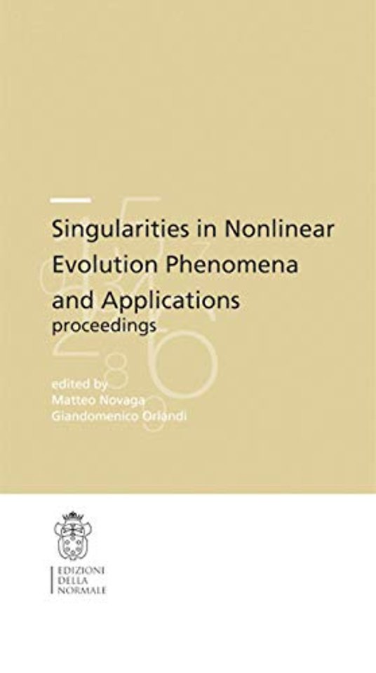 Singularities in nonlinear evolution phenomena and applications