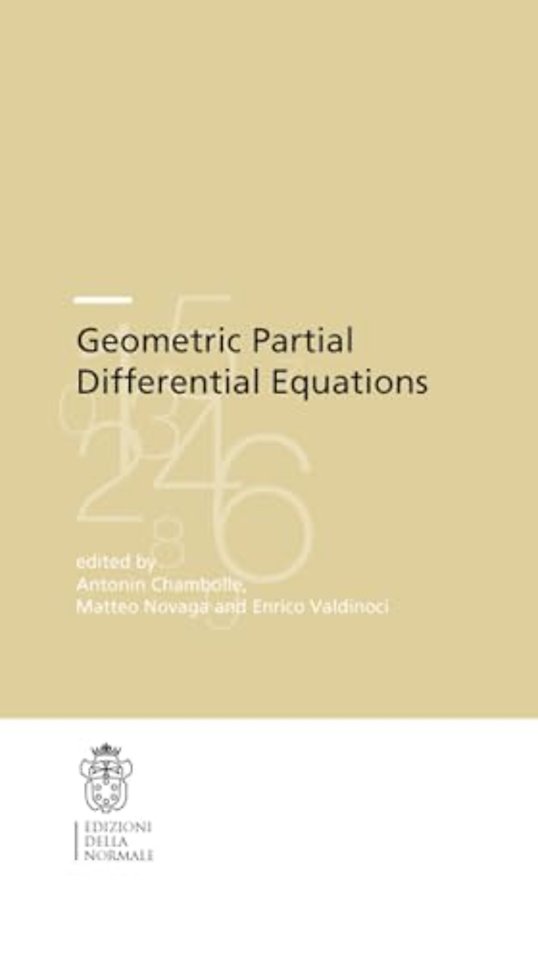 Geometric Partial Differential Equations