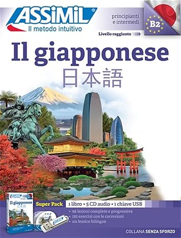 Il Giapponese (Livre + 4 CD audio + 1 cle USB )