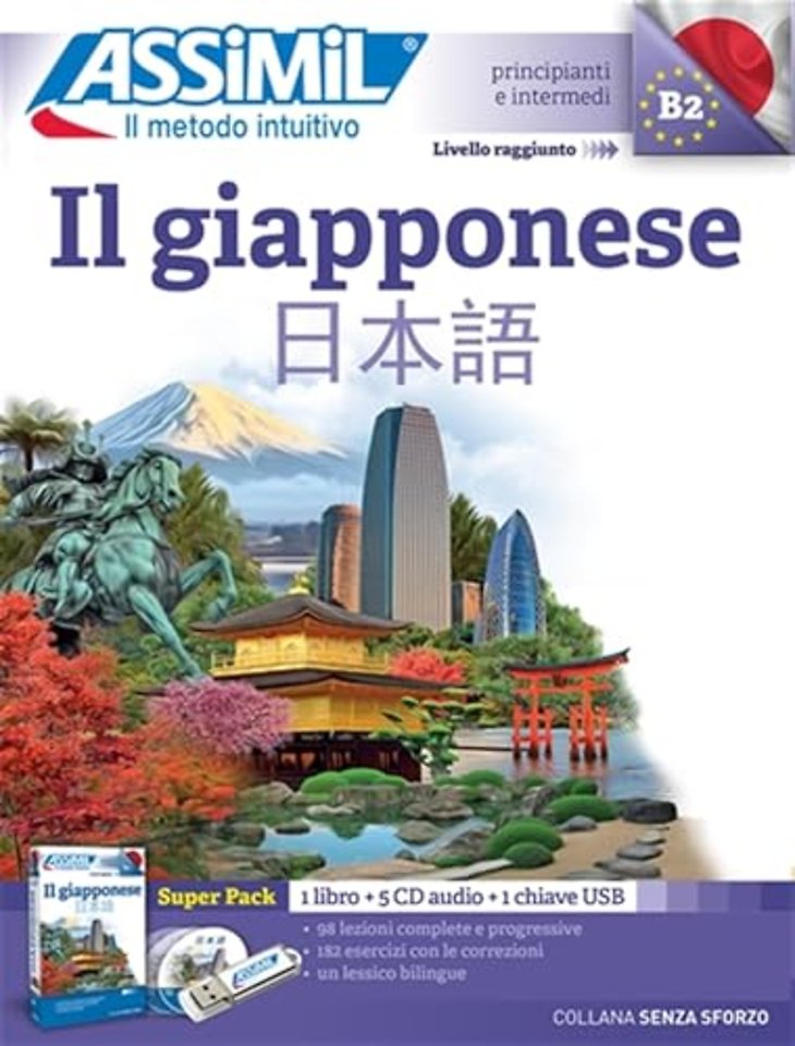 Il Giapponese (Livre + 4 CD audio + 1 cle USB )