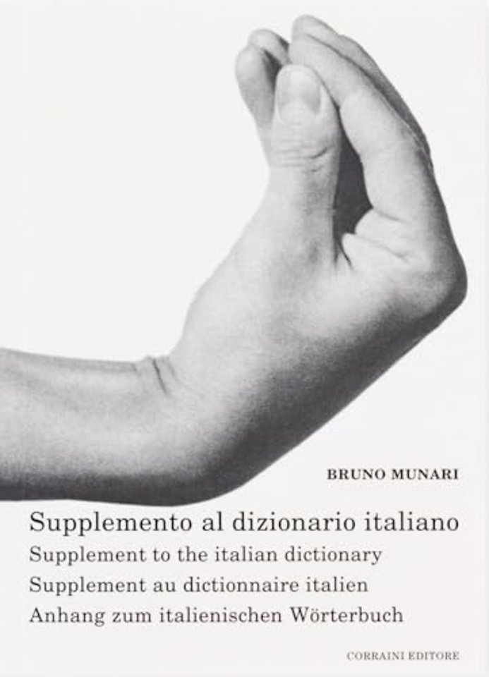Supplemento al dizionario italiano-Supplement to the italian dictionary-Supplement au dictionnaire italien-Anhang zum italienischen Wörterbuch