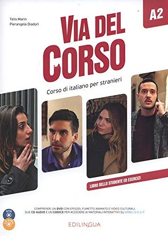 Via del Corso A2 - Libro dello studente ed esercizi (+ Audio + Video)