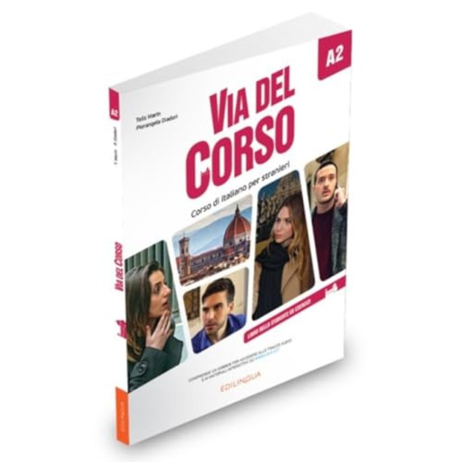 Via del Corso A2 - Libro dello studente ed esercizi (+ Audio + Video)
